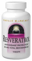 SOURCE NATURALS - Resveratrol 40mg Classic Label - 120 Tablets For Discount