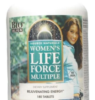 SOURCE NATURALS - Womens Life Force Multiple No Iron - 180 Tablets Discount