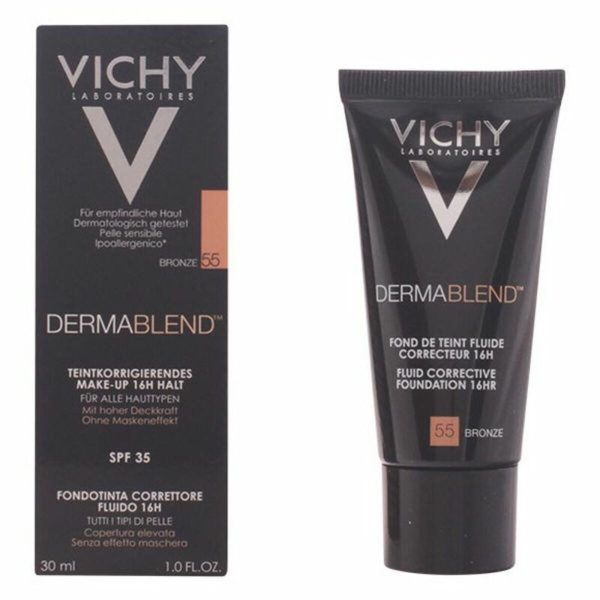 Fluid Foundation Make-up Dermablend Vichy Spf 35 30 ml Cheap