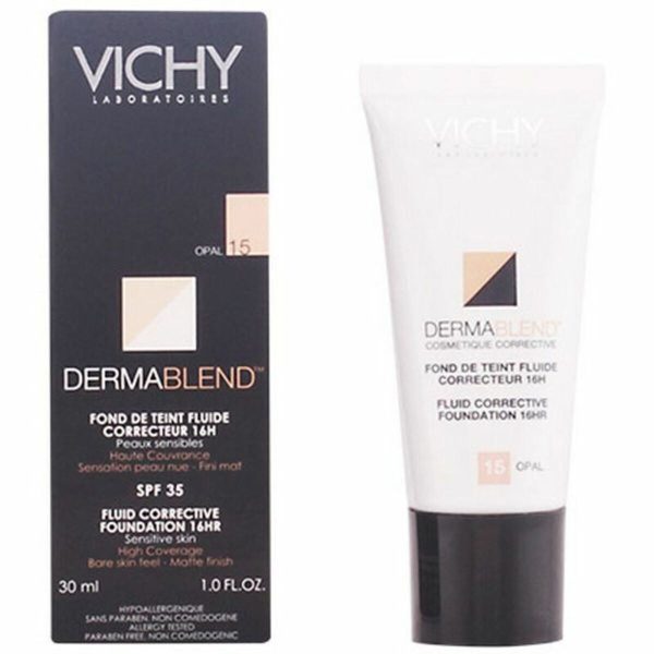 Fluid Foundation Make-up Dermablend Vichy Spf 35 30 ml Cheap