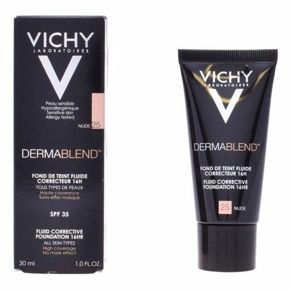 Fluid Foundation Make-up Dermablend Vichy Spf 35 30 ml Cheap