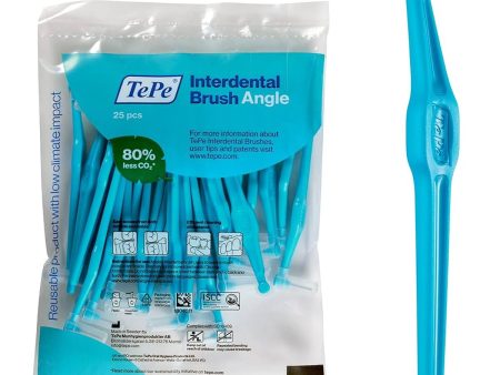 Interdental brushes Tepe Angle Blue 0,6 mm 25 Units Discount