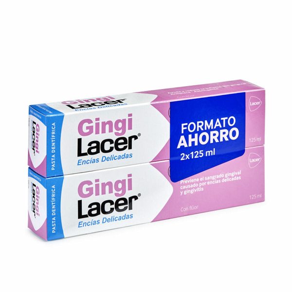 Toothpaste Sensitive Gums Lacer Gingi 2 x 125 ml (2 Pieces) Sale