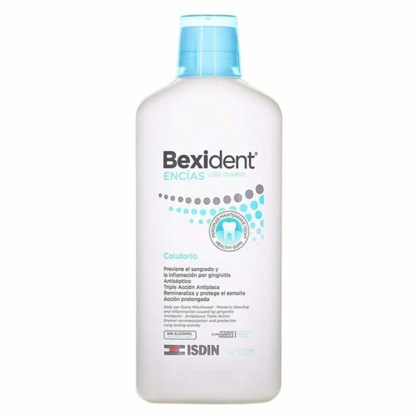 Mouthwash Isdin Bexident Anti-plaque Antiseptic (500 ml) Hot on Sale