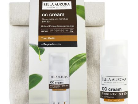 CC Cream Bella Aurora Medium Tone 30 ml 2 Pieces Supply