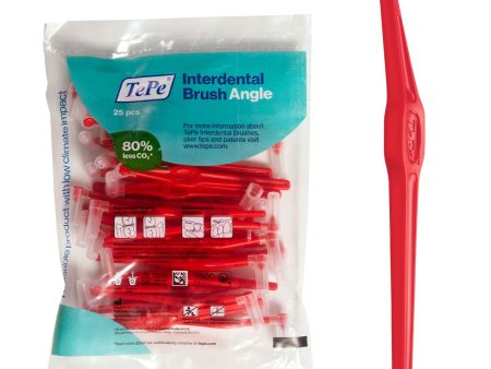 Interdental brushes Tepe Angle Red 0,5 mm 25 Units on Sale