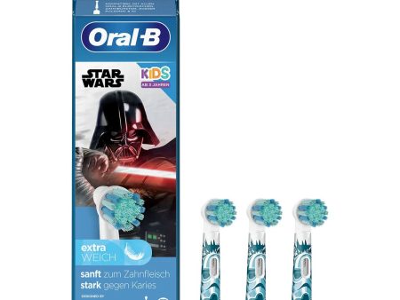 Replacement Head Oral-B Stages Power Star Wars 3 Units For Discount