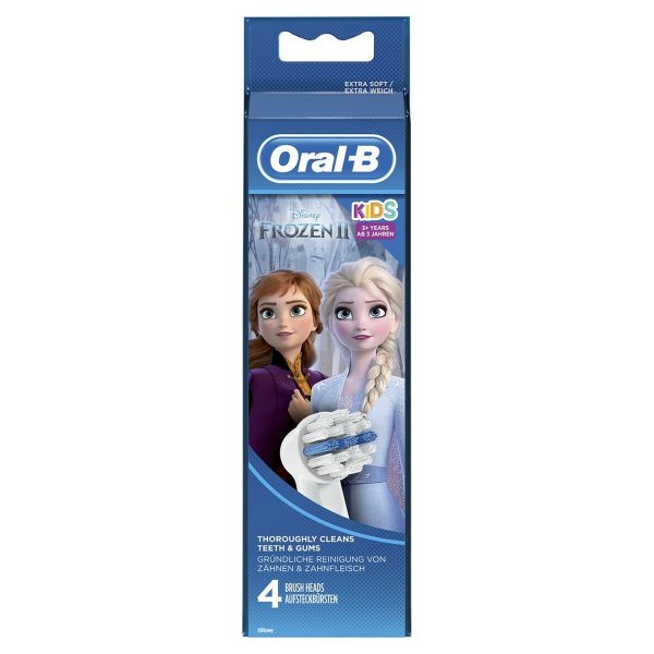 Replacement Head Oral-B EB 10-4FFS  4UD Purple Multicolour on Sale