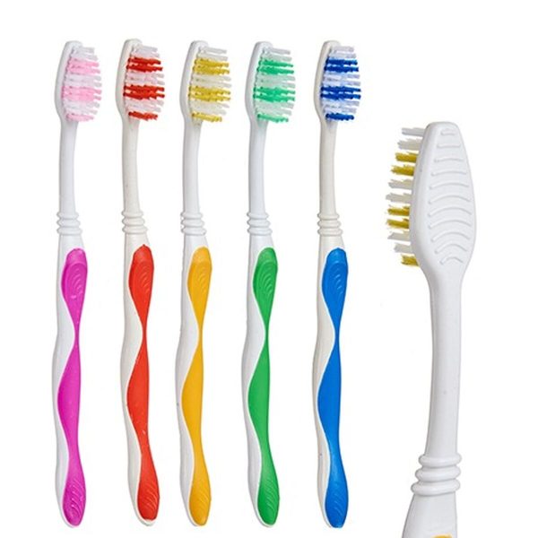 Toothbrush Yellow Blue Red Green (12 Units) Sale