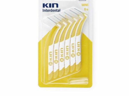 Interdental Toothbrush Kin Mini 6 Units 1,1 mm Hot on Sale