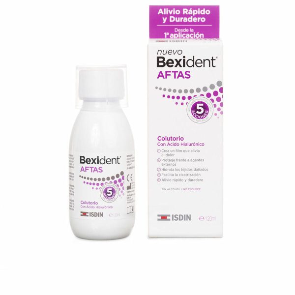 Mouthwash Isdin Bexident Aftas Mouth protector Healing (120 ml) on Sale