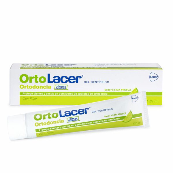 Toothpaste Lacer Ortodoncia Lime (125 ml) Sale