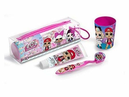 Set Oral Care for Kids L.O.L. Surprise Cartoon 1403 (4 pcs) (4 Pieces) Supply