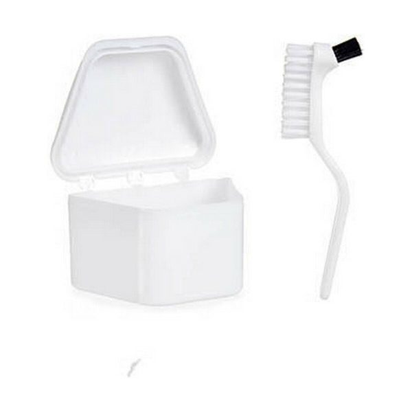 Denture Set White polypropylene (12 Units) Online Hot Sale