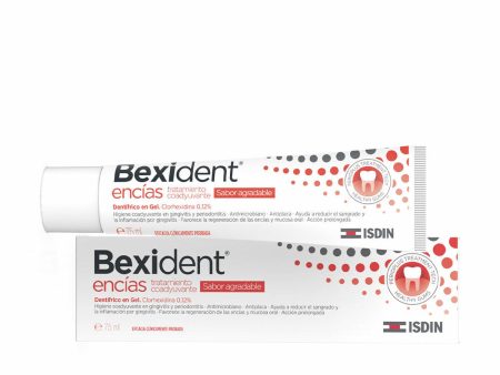 Gum care toothpaste Isdin BEXIDENT 75 ml Gel on Sale