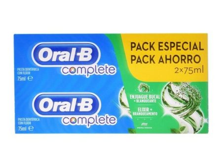 Toothpaste Complete Oral-B (2 uds) Online