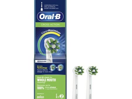 Replacement Head Cross Action Oral-B Cross Action 2 Units Sale