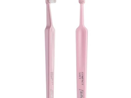 Toothbrush Tepe Compact Soft Pink For Sale