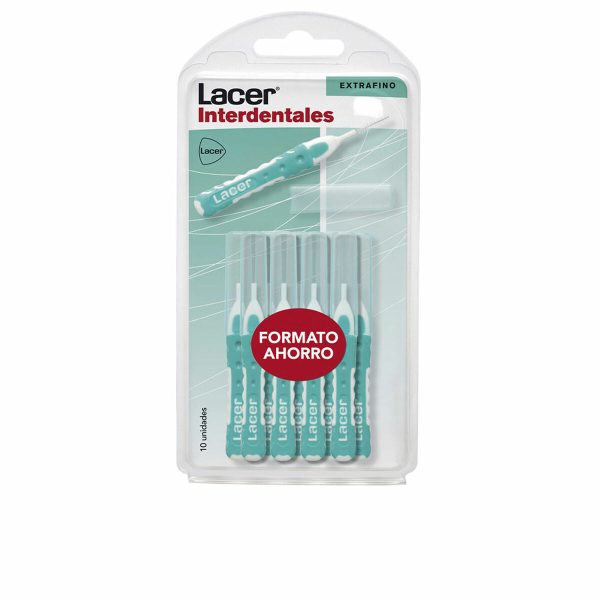 Interdental Toothbrush Lacer (10 uds) Upright Extra-fine For Sale