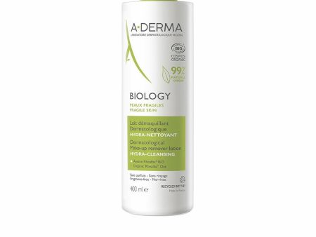 A-Derma Biology Makeup Remover Cream – Gentle Cleansing for Sensitive Skin | 400ml Online Hot Sale