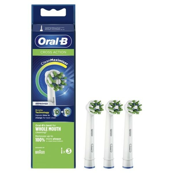 Spare for Electric Toothbrush Oral-B EB 50-3 FFS Cross Action Hot on Sale