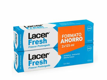 Fresh Breath Toothpaste Lacer LacerFresh 2 x 125 ml For Sale