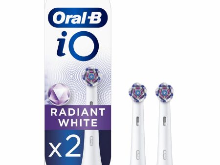 Replacement Head Oral-B IO WW-2FFS  2UD White 2 Units For Discount