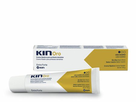 Denture Plate Fixing Cream Kin Kin Oro 40 ml Extra strong Online Hot Sale