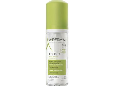 A-Derma Biology Foaming Cleansing Gel - 150ml | Gentle, Dermatologist-Tested Cleanser for Sensitive Skin Online now