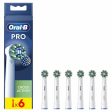 Replacement Head Oral-B 6 Units White Fashion