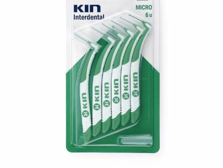 Interdental Toothbrush Kin Kin Interdental 0,9 mm (6 Pieces) For Cheap