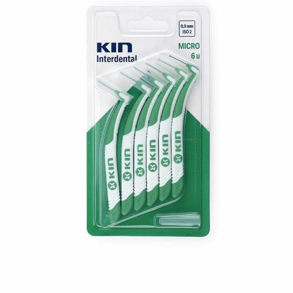 Interdental Toothbrush Kin Kin Interdental 0,9 mm (6 Pieces) For Cheap