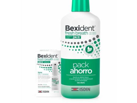 Oral Hygiene Set Isdin Bexident Fresh Breath (2 Pieces) Supply