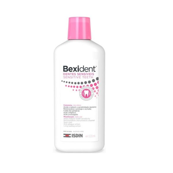 Mouthwash Isdin Bexident Sensitive Teeth Anti-plaque (500 ml) Fashion