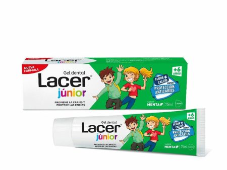 Toothpaste Lacer Mint Junior (75 ml) For Discount