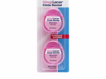 Dental Floss Lacer Gingilacer (50 m) (2 Units) Discount