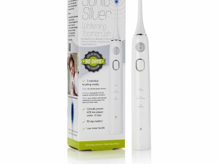 Electric Toothbrush Beconfident Sonic Silver Sale