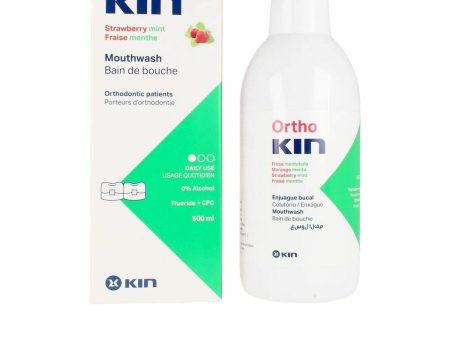 Mouthwash Kin Orthokin 500 ml Strawberry Mint Online