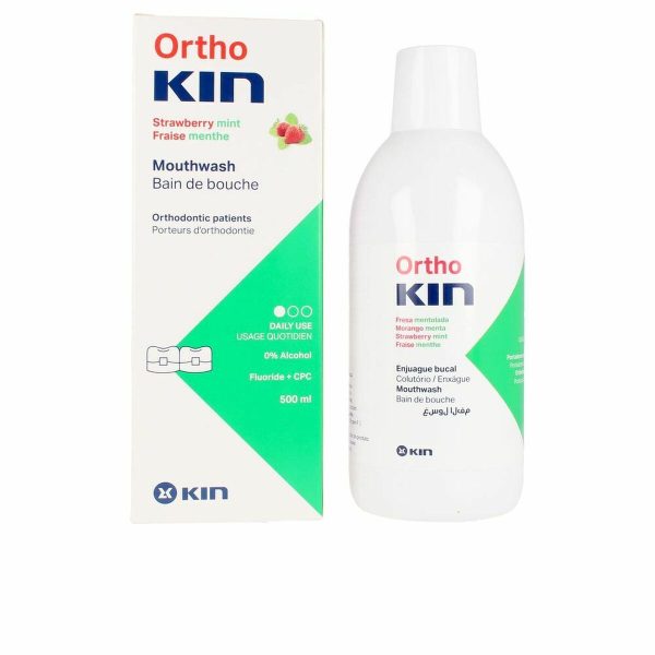 Mouthwash Kin Orthokin 500 ml Strawberry Mint Online