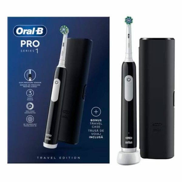 Electric Toothbrush Oral-B Pro 1 Black For Discount