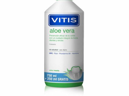 Mouthwash Vitis Aloe Vera Aloe Vera 1 L Supply